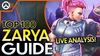 TOP 100 OVERWATCH 2 ZARYA GUIDE - ZARYA GAMEPLAY! - HOW TO PLAY ZARYA + ABILITIES!