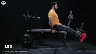 Transform Your Workout Routine with Jerai's Multi Bench Press! ️‍️ Visit www.jeraifitness.com