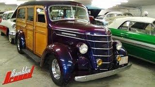 1938 International D2 Westchester Suburban Woodie Wagon at Country Classic Cars Street Rod