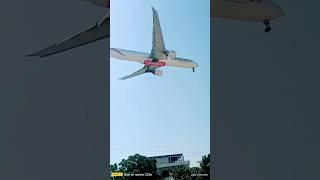 Emirates Boeing 777-31ER (A6-ENB) Finals Runway 25R at Jinnah In't Airport Karachi #shorts #youtube