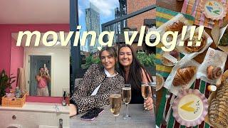 first week in the new flat! living with my bestie, renovations & more