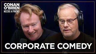 Jim Gaffigan Bombed At A Corporate Stand-Up Gig | Conan O'Brien Needs A Friend