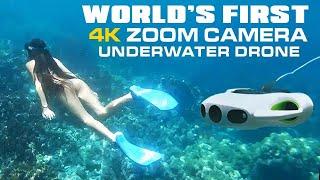 BW Space Pro Underwater Drone - World's First 4K Zoom Camera - Unboxing and Review