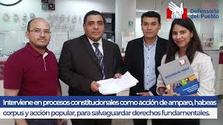 Defensoría del Pueblo Perú - Funciones