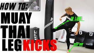 How To | Outside Low Leg Kick with TJ Dillashaw