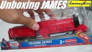 Unboxing James - Talking James Trackmaster Motorized Engine