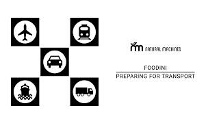 Preparing Foodini for Transport