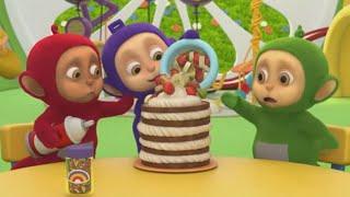 Tiddlytubbies Season 4  Tiddly-Noo's Happy Birthday Cake!  Tiddlytubbies 3D Full Episodes