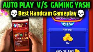  Gaming Yash V/s Auto player Best Handcam Gameplay  Carrom pool Gaming Yash 