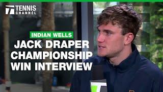 Jack Draper on winning Indian Wells title and not giving up | 2025 Indian Wells