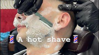 How to do a shave #besthairstyle #bestbarber #barber #shaving