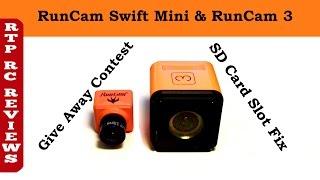 RunCam 3 Action Camera & RunCam Swift Mini FPV Cam First Look - Free Give Away Contest for RunCam 3