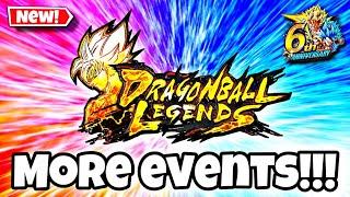 NEW LEAKS AND UPCOMING EVENTS + CHARACTERS FOR THE 6TH YEAR ANNIVERSARY!!! (Dragon Ball Legends)