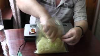 Вакуумная упаковка пищи для длительного хранения