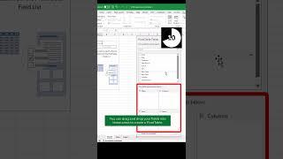How to create a basic PivotTable in Excel  #excel #workhacks #exceltips