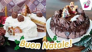  2 TORTE PER UN DOLCE NATALE  |   Auguri e buone feste! 