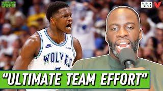 Timberwolves STUN Nuggets, Anthony Edwards' clutch plays, "ultimate team effort" | Draymond Green