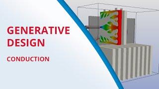 Generative heat spreader design for a battery cell | Generative design & topology optimization