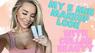 Get Ready With Me! 5 Minute Makeup Look w/ Culler Beauty | Claudia Fijal