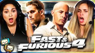 FAST & FURIOUS 4 (2009) Movie Reaction! | First Time Watching! | Vin Diesel | Paul Walker