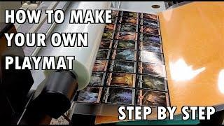 How to Make YOUR OWN Playmat | Magic the Gathering | How It's Made