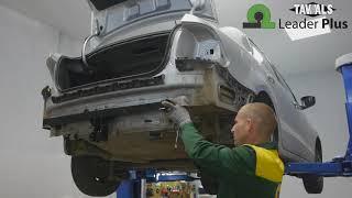 Установка фаркопа Leader V119-A. VOLKSWAGEN POLO (седан) 2010-...г.в.