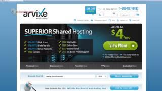 Arvixe Web Hosting -Overview & Tutorial!