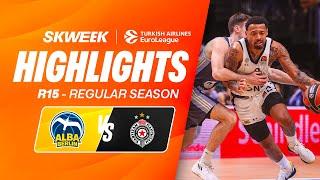 CLUTCH TIME IN BERLIN AGAINST PARTIZAN 🫨 Alba Berlin vs Partizan Belgrade Highlights EuroLeague R15