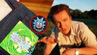 So...Rick and Morty Made Their Own Pair of Denim Jeans.