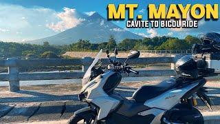 12 HOURS RIDE TO BICOL | Part 1 | Mount Mayon | Legazpi, Albay | ADV160