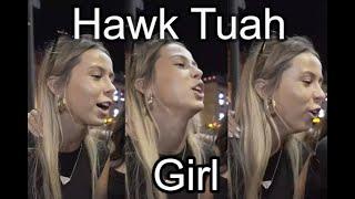 Who is the Hawk Tuah Girl Meme - This girls interview broke the internet