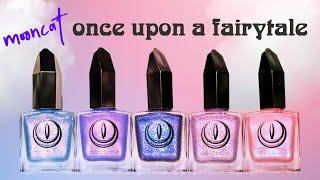 Mooncat Once Upon a Fairytale Collection / shimmery, shifty, flaky nail polishes! ‍️