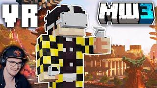 МАЙНКРАФТ в VR ► МАЙНШИЛД 3 ( MineCraft SecB / Секби ) | Реакция