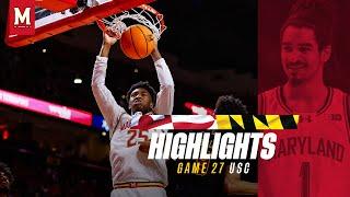 Maryland Men's Basketball Highlights | USC