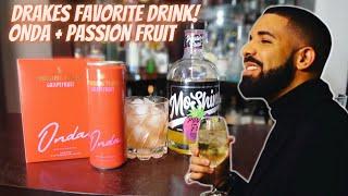 OVO! Onda Seltzer with Passion Fruit is Drake's Favorite Drink