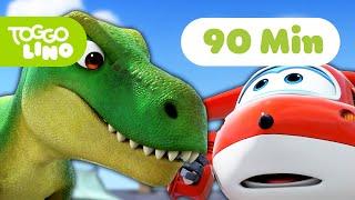 Super Wings | Die besten Dino-Abenteuer  | Ganze Folge | Toggolino Serien