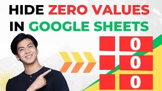 How to Hide Zero Values in Google Sheets (3 Quick Methods)