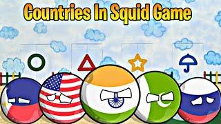 Countries In Squid Game[Funny And Mysterious][Episode:-3] #countryballs #worldprovinces