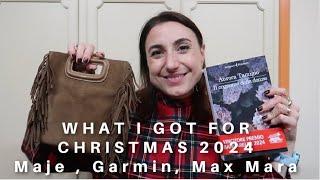 WHAT I GOT FOR CHRISTMAS 2024 | MY CHRISTMAS GIFTS | Maje Paris, Garmin, Max Mara |Silvia Arossa