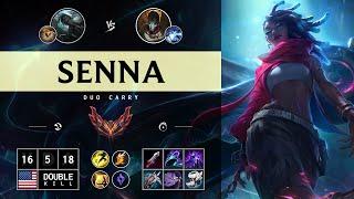 Senna ADC vs Jhin - NA Grandmaster Patch 14.13