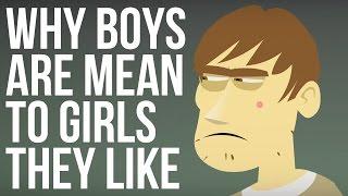 Why Boys Are Mean To Girls They Like