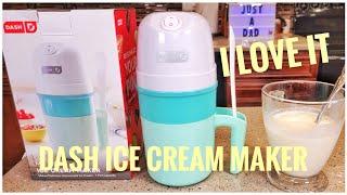 REVIEW DASH My Pint Electric Ice Cream Maker Machine  HOW TO MAKE ICE CREAM