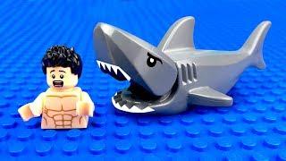 LEGO Shark Attacks | LEGO Cartoons about Sharks | LEGO Animation