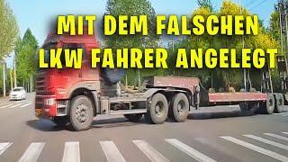 MIT DEM FALSCHEN LKW FAHRER ANGELEGT | Die Schlechtesten Fahrer Der Welt #176 Freakymobby #dashcam