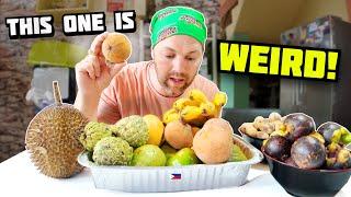 I'm Trying Strange Exotic Fruits From The Philippines!