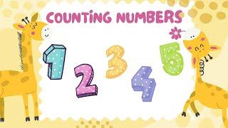 Super fun counting adventure for kids!Learn counting1-5!