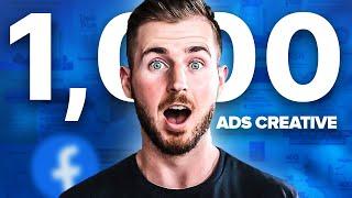 I Created 1,000 Facebook Ads (here's what I learned)