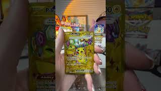 Three pikachus, one booster box  #pokemon #pokemoncardcommunity #pokecards #pokemontcg