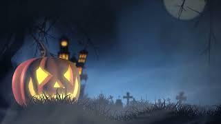 Halloween Ambience  Haunted Graveyard with scary and relaxing sounds 🪦