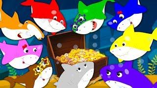 Learn Colors | Shark Song | Colors Song | Preschool Nursery Rhymes